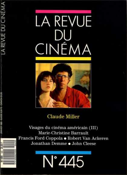 Revue du Cinema 445