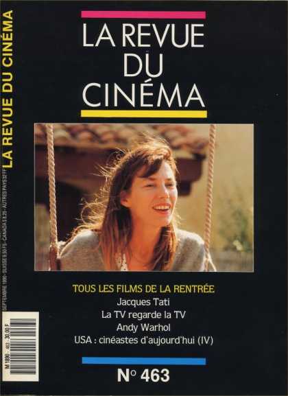 Revue du Cinema 463