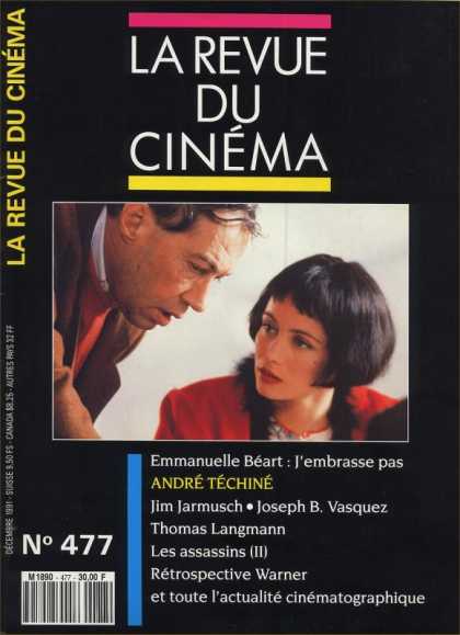 Revue du Cinema 477
