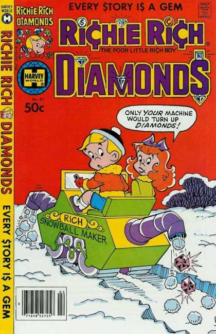 Gem - Diamons - Machine - Richie Rich - Snowball Richie Rich Diamonds 51 - Gem - Diamons - Machine - Richie Rich - Snowball