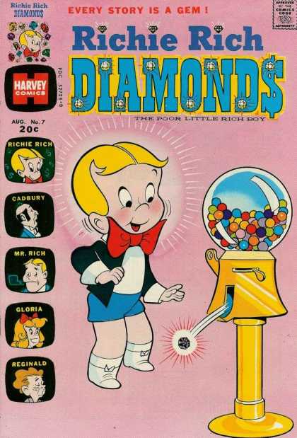 Richie Rich Diamonds 7 - Gems - Bubblegum Machine - Rich - Diamond - The Poor Little Rich Boy