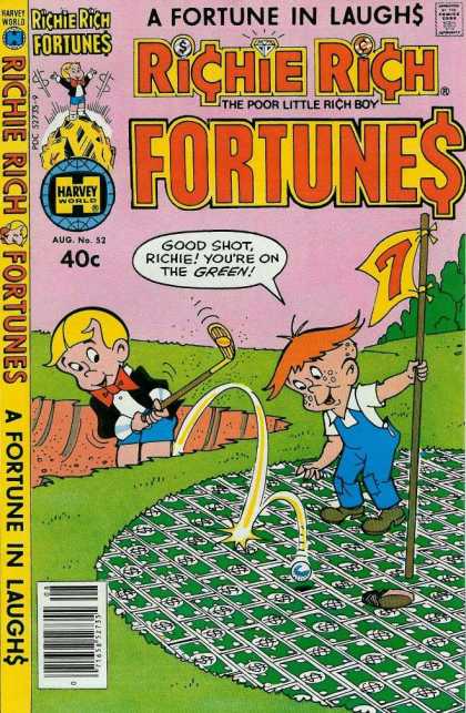 Richie Rich Fortunes 52 - Kids - Golf Ground - Golf Bal