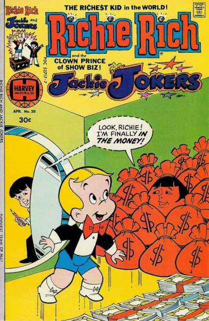 Richie Rich & Jackie Jokers 20 - The Richest Kid In The World - Clown Prince Of Show Biz - Jackie Jokers - In The Money - Vault