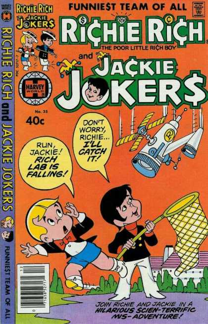 Richie Rich & Jackie Jokers 35 - Rich Lab Satellite - Net - Mansion - Propeller - Running