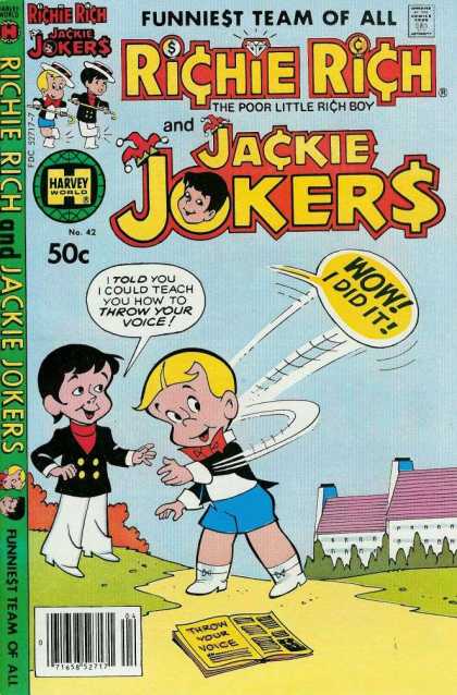 Richie Rich & Jackie Jokers 42 - Rich Boy - Funniest Team - Jackie Jokers - Harvey World - Voice