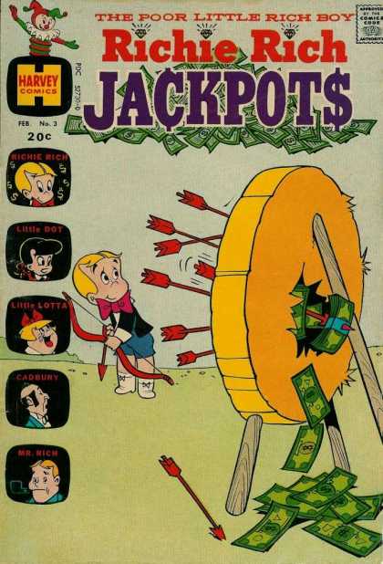 Richie Rich Jackpots 3 - Little Dot - Little Lotta - Cadbury - Mr Rich - Arrows