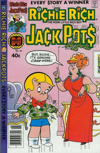 Richie Rich Jackpots 46 - Every Story A Winner - Cash-mere - Shirt - Home - Boots