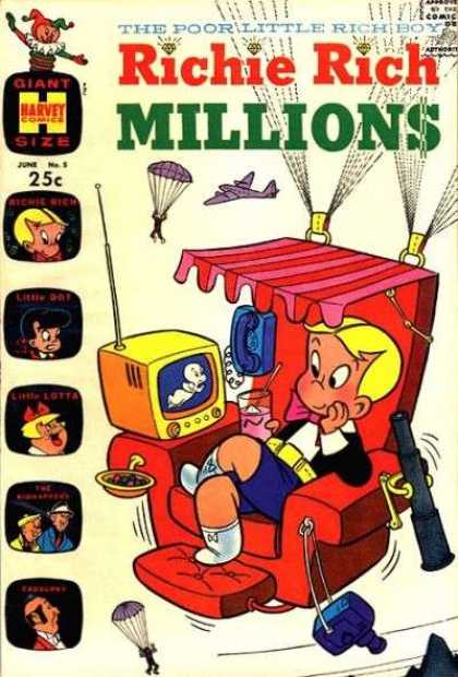 Richie Rich Millions 5 - Richie Rich - Millions - Poor Little Rich Boy - Spoiled Boy