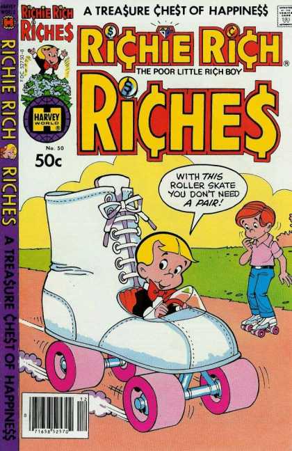 Richie Rich Riches 50 - Roller Skates - Vehicle - Street - Pair - Speed