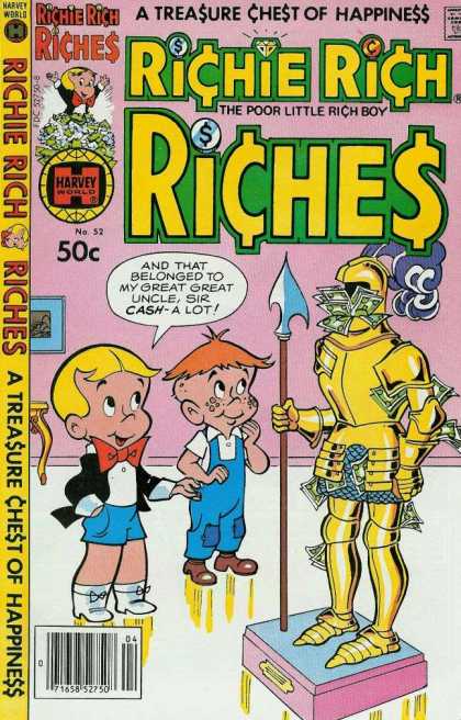 Richie Rich Riches 52 - Harvey World - Comics - No 52 - 52 - Treasure Chest Of Happiness