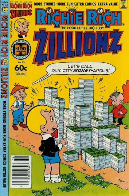 Richie Rich Zillionz 32 - Dollors - Lets Call Our City Money-apolis - Beggar - Zillions - Bills