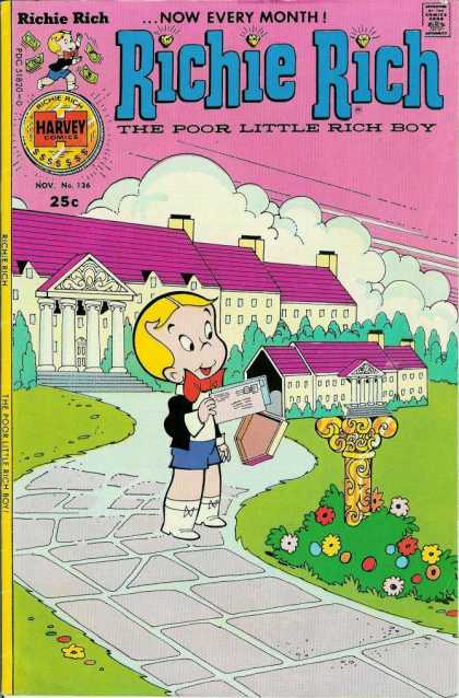 Richie Rich 136 - Houses - Box - Letter - Short - Adress