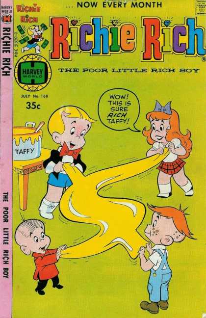 Richie Rich 168 - Taffy - Children - Gold - Money - Candy