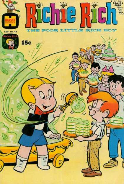 Richie Rich 84 - Cake - Ice Cream - Harvey - Scoop - Children