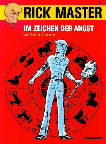 Rick Master 6 - Im Zeichen Der Angst - Man - Von Tibet Und Duchateau - Zodiac Signs - Carlsen Comics