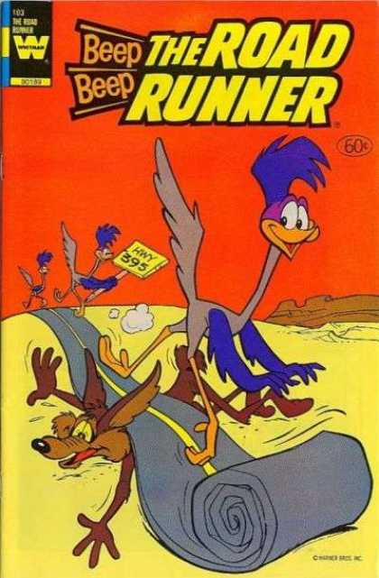 Road Runner 103 - Beep Beep - Hwy - W - 395 - Runner