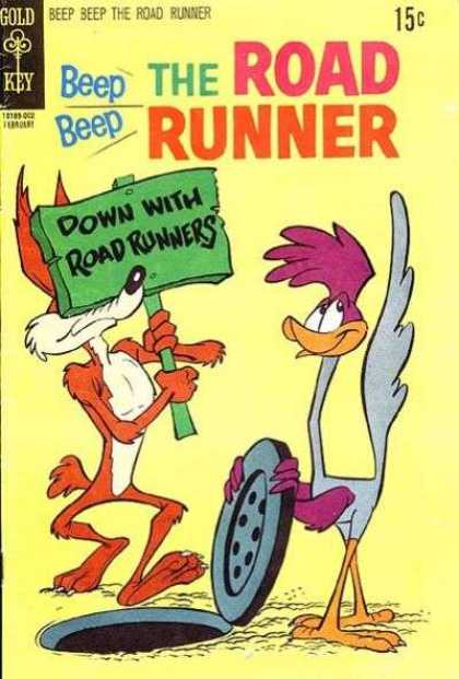 Gold Key - Road Runners - Wild Kayote - Funny - Caroon Road Runner 16 - Gold Key - Road Runners - Wild Kayote - Funny - Caroon