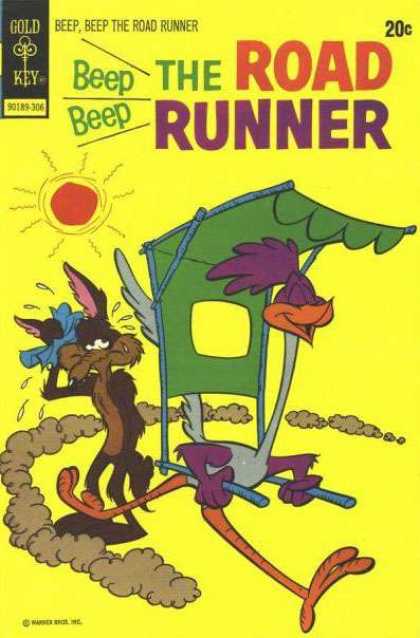 Coyote - Bird - Hot Sun - Hankerchief - Running Road Runner 36 - Coyote - Bird - Hot Sun - Hankerchief - Running