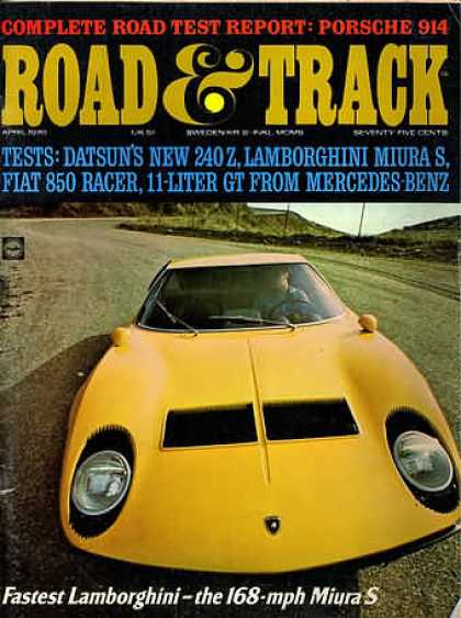 Road & Track - April 1970
