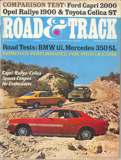 Road & Track - October 1971