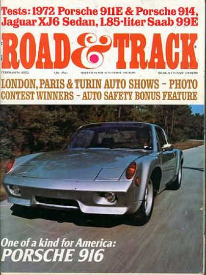 Road & Track - February 1972