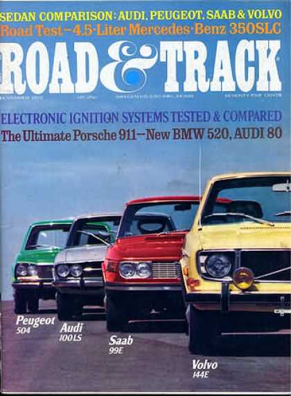 Road & Track - November 1972