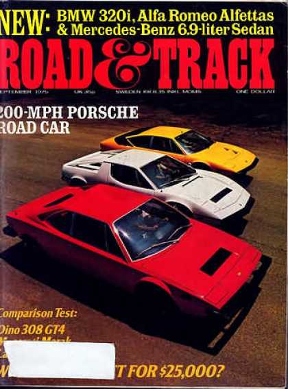 Road & Track - September 1975