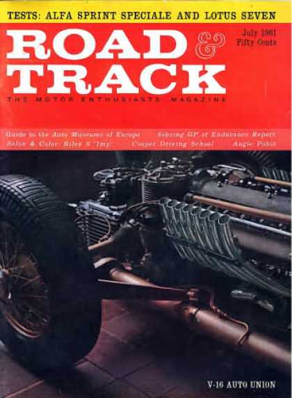Road & Track - July 1961