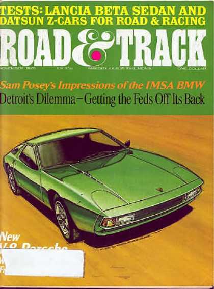 Road & Track - November 1975