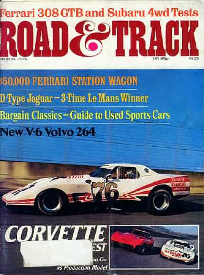 Road & Track - March 1976