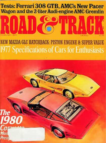 Road & Track - February 1977