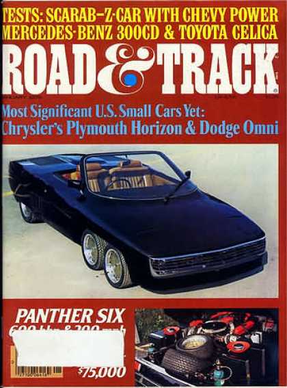 Road & Track - January 1978
