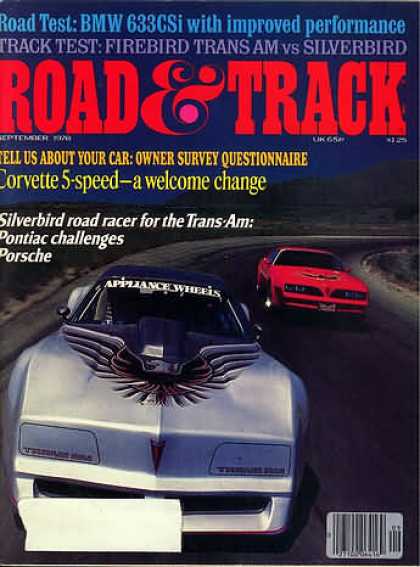 Road & Track - September 1978