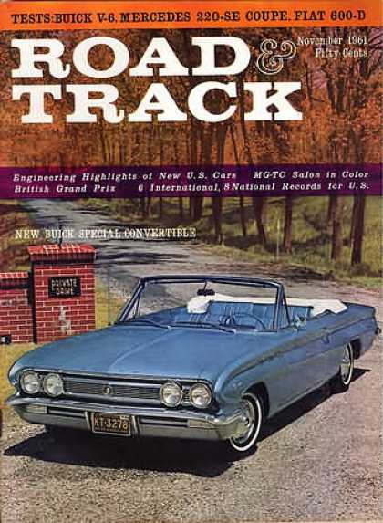 Road & Track - November 1961