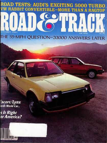 Road & Track - October 1980