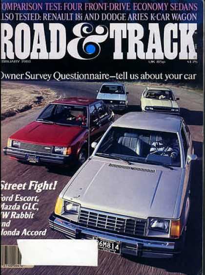 Road & Track - February 1981
