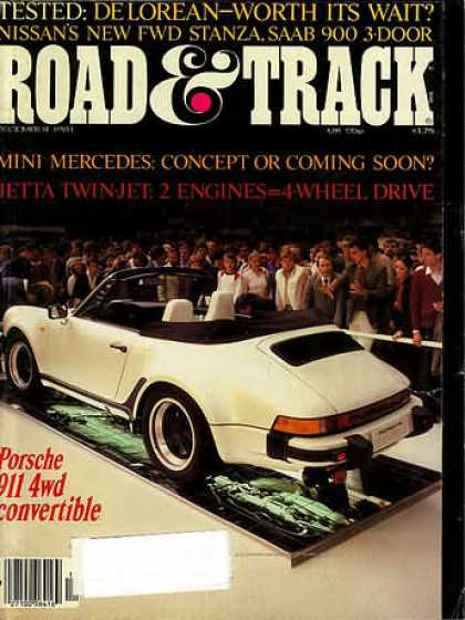 Road & Track - December 1981