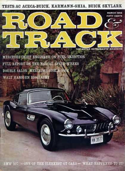 Road & Track - March 1962