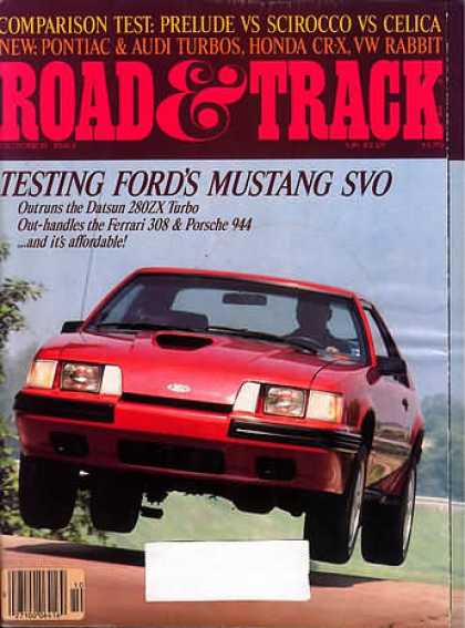 Road & Track - October 1983