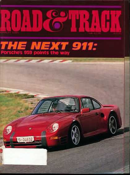 Road & Track - March 1985