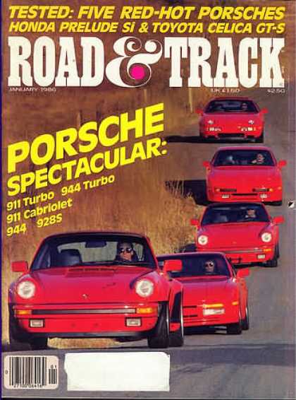 Road & Track - January 1986