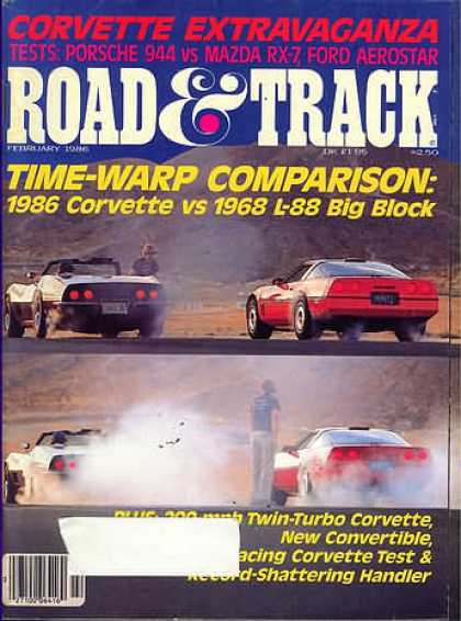 Road & Track - February 1986