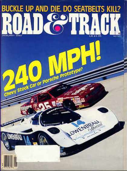 Road & Track - January 1987