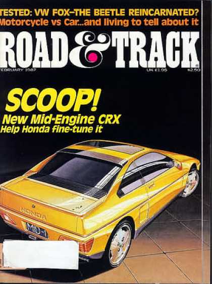 Road & Track - February 1987