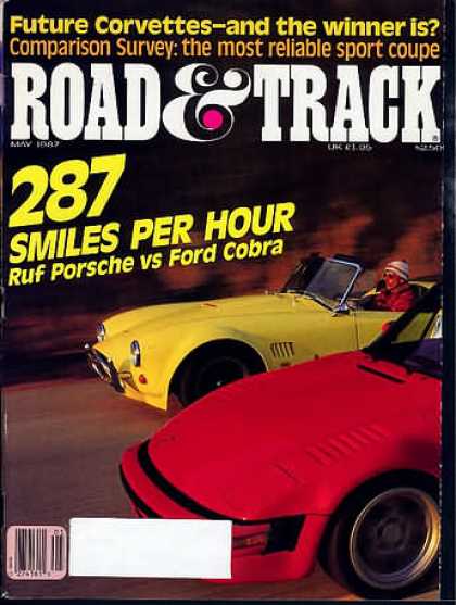 Road & Track - May 1987