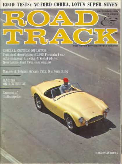 Road & Track - September 1962