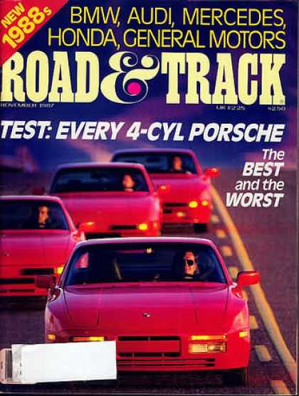 Road & Track - November 1987