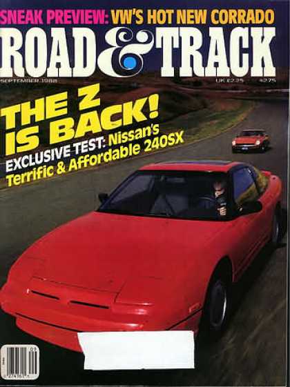 Road & Track - September 1988