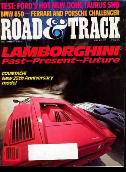 Road & Track - October 1988