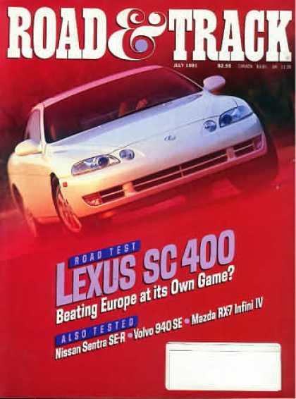 Road & Track - July 1991